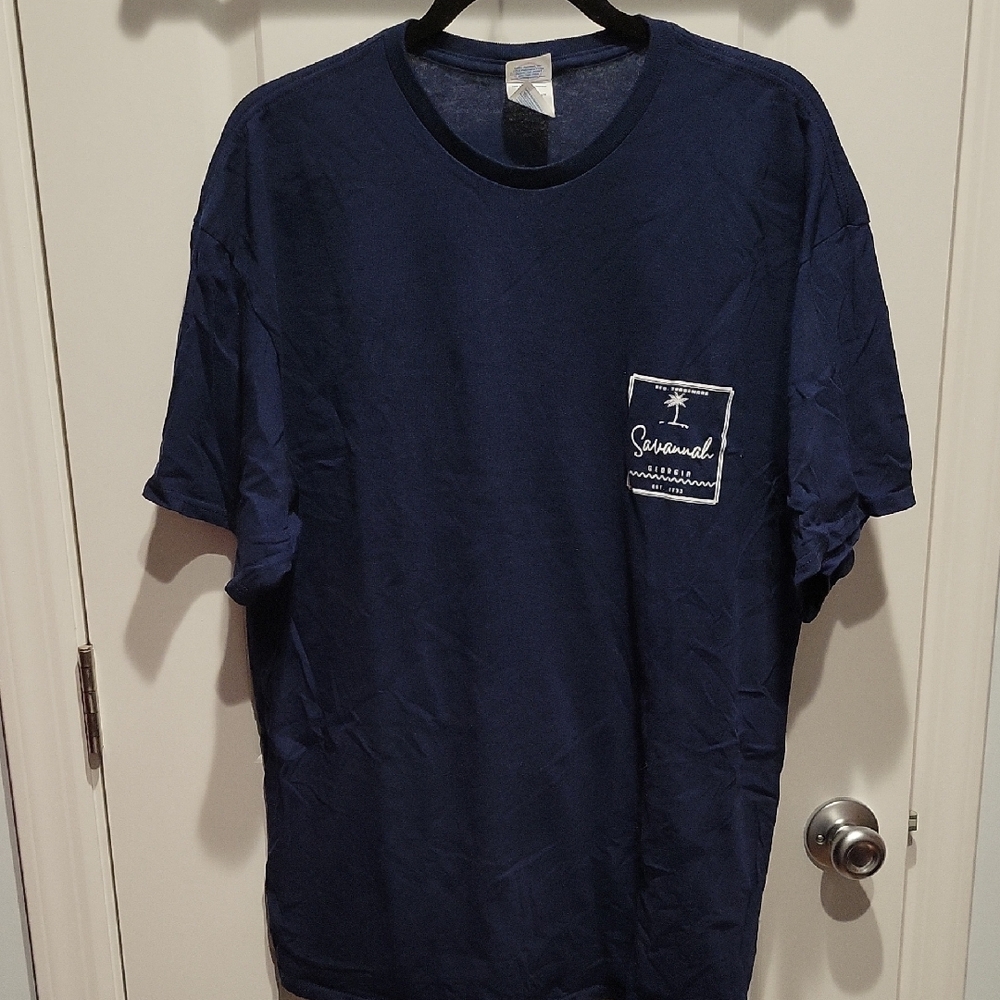 DELTA Pro Weight Short Sleeve Men's Tee, Nany Blue